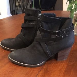 Sam Edelman Black ankle booties. Size 9. NWOT